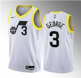 Men's Utah Jazz #3 Keyonte George White 2023 Draft Association Edition Stitched Basketball Jersey Dzhi ,baseball caps,new era cap wholesale,wholesale hats